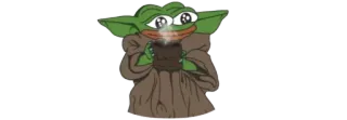 Mini Pepe • @anime_chat_ocean whatsapp stickers
