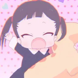 🍰 a7c6c7af Anime, Cartone animato, Carino, Bebè, Bambino whatsapp sticker