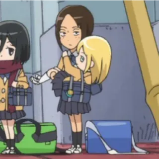 😗 a373dd61 Anime, Chibi, Personajes, Mochilas, Estudiantes, Dibujos animados telegram sticker