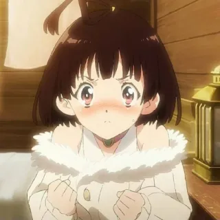 😳 d94e7581 Anime, Manga, Chica, Lindo/a, Enojado/a, Decidido/a, Personaje telegram sticker