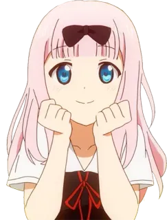 🙂 0d28b6b4 Chika Fujiwara Kaguya-sama: Love Is War Anime, Chika Fujiwara, Love is War, Lindo, Kawaii telegram sticker