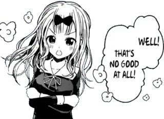 😤 acd46a5b WELL!
THAT'S NO GOOD
AT ALL! Anime, Manga, Expresión, Frustrado/a, Diálogo telegram sticker