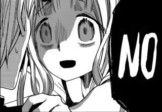 🤬 f0c04218 NO Anime, Manga, No, Reacción, Expresión telegram sticker