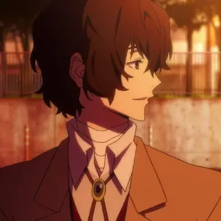 🍩 080c5adb Osamu Dazai Bungou Stray Dogs anime, bungou stray dogs, osamu dazai, dazai, manga telegram sticker