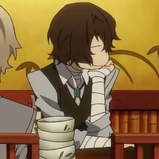 Dazai Osamu • @AnimeCrunch_Stickers telegram stickers