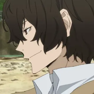 🍩 a356f702 Osamu Dazai Bungou Stray Dogs anime, manga, dazai, bungou stray dogs telegram sticker