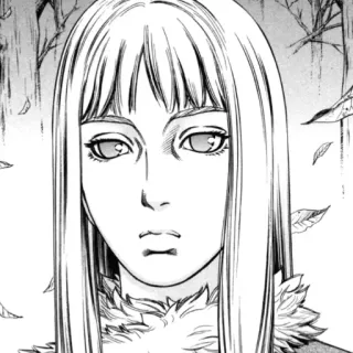 ⚔ a5181afe Manga, Anime, Personage, Portret, Vrouw, Tekening telegram sticker