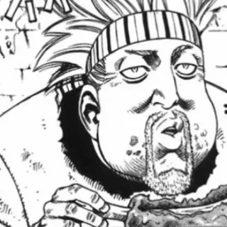 ⚔ b5a7df56 Anime, Manga, Personage, Eten, Voedsel, Portret telegram sticker