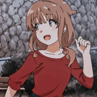 🪜 62a9c617 anime, cartoon, girl, character, art telegram sticker