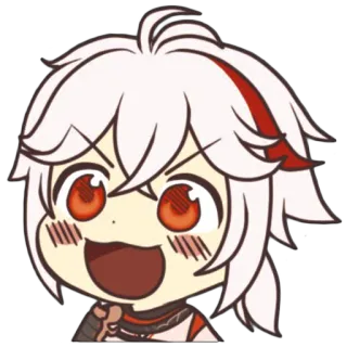 ๐ฅบ 16fe477f Kaedehara Kazuha Genshin Impact anime, character, game, kazuha, genshin impact whatsapp sticker
