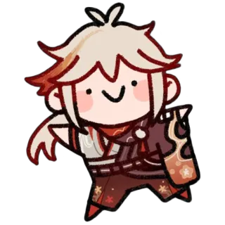 ๐ 26d801b4 Kaedehara Kazuha Genshin Impact anime, video game, genshin impact, kazuha, kaedehara kazuha whatsapp sticker