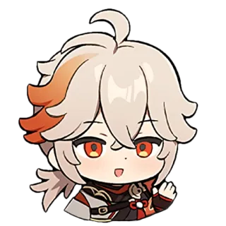 ๐ 3aae39d6 Kaedehara Kazuha Genshin Impact anime, game, character, genshin impact, kazuha whatsapp sticker
