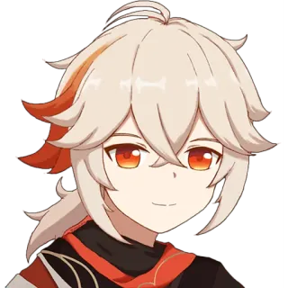 โบ๏ธ f40d7bd4 Kaedehara Kazuha Genshin Impact anime, game, genshin impact, kaedehara kazuha, character whatsapp sticker
