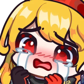 😭 5205ec63 哭泣, 动漫, 悲伤, 卡通, 情绪化, 眼泪 whatsapp sticker