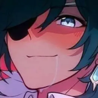 🤤 0f07f7f3 Kaeya Genshin Impact Anime, Game, Genshin Impact, Kaeya, Nhân vật telegram sticker