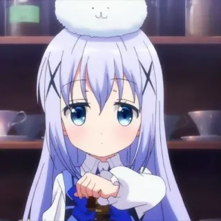 🦋 1e8106a0 anime, imut, cewek, kawaii, karakter whatsapp sticker