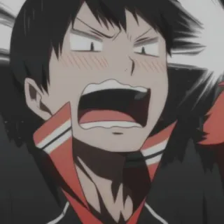 💙 ae4de6e6 Anime, Cartoon, Schockiert, Wütend, Überrascht, Gesicht, Gesichtsausdruck telegram sticker