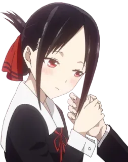 🙏 89f52217 Kaguya Shinomiya Kaguya-sama: Love Is War Anime, Kaguya-sama, Love is War, Kaguya Shinomiya, Romantischer Anime telegram sticker