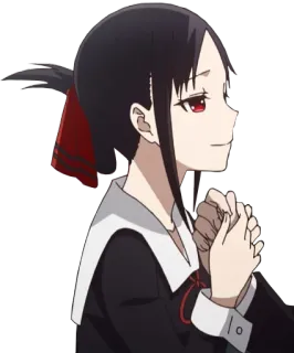 🤝 641d3fe4 Kaguya Shinomiya Kaguya-sama: Love Is War Anime, Manga, Kaguya-sama, Personnage, Amour, Guerre telegram sticker