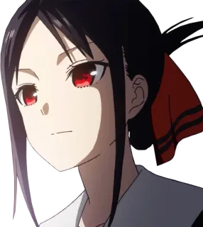 🙁 bce8435e Kaguya Shinomiya Kaguya-sama: Love Is War Anime, Personnage, Kaguya, Love is War, Yeux Rouges, Fille telegram sticker