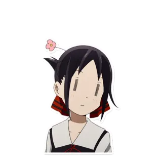 🥰 2212288d Kaguya Shinomiya Kaguya-sama: Love Is War anime, kaguya-sama, love is war, kaguya shinomiya, cute, chibi, anime girl telegram sticker