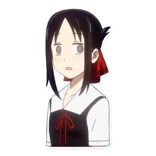 👀 9a106fa0 Kaguya Shinomiya Kaguya-sama: Love Is War anime, character, kaguya shinomiya, kaguya-sama, love is war telegram sticker