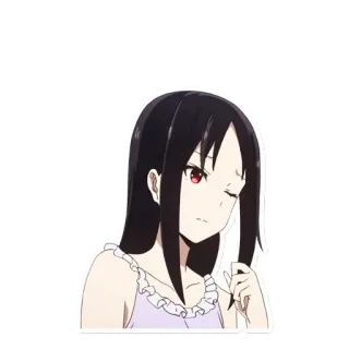 💁‍♀️ de7ffe4c Kaguya Shinomiya Kaguya-sama: Love Is War anime, kaguya sama, kaguya shinomiya, love is war telegram sticker