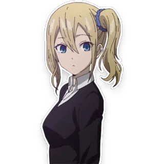 😶 b2a4c83c Ai Hayasaka Kaguya-sama: Love Is War anime, manga, Kaguya-sama, Ai Hayasaka, cartoon, animation telegram sticker