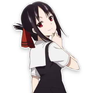 🤔 d89973c2 Kaguya Shinomiya Kaguya-sama: Love Is War anime, character, kaguya, shinomiya, kaguya-sama, love is war telegram sticker