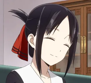 Shinomiya Kaguya By @qewertyy telegram stickers