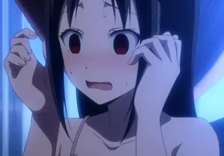 ❤️ 3d191495 Kaguya Shinomiya Kaguya-sama: Love Is War アニメ, 女の子, 学校, マンガ telegram sticker