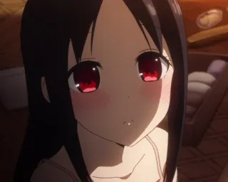 ❤️ 8503e264 Kaguya Shinomiya Kaguya-sama: Love Is War アニメ, 女の子, かぐや, 四宮, かぐや様 telegram sticker