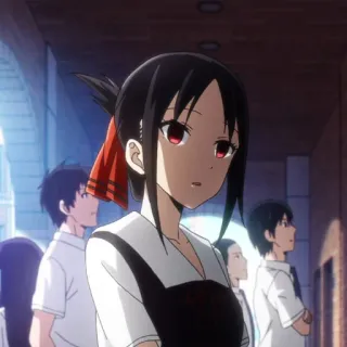 ❤️ bdffceb3 Kaguya Shinomiya Kaguya-sama: Love Is War アニメ, かぐや様は告らせたい, ラブコメ, 四宮かぐや telegram sticker