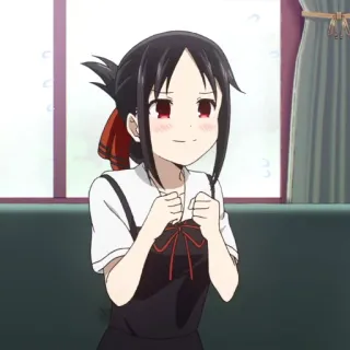 ❤️ db780228 Kaguya Shinomiya Kaguya-sama: Love Is War アニメ, かぐや様は告らせたい, ラブコメ, 四宮かぐや, 可愛い, アニメガール telegram sticker