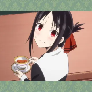 ❤️ ed755469 Kaguya Shinomiya Kaguya-sama: Love Is War アニメ, かぐや様は告らせたい, ラブコメ, 四宮かぐや, 漫画 telegram sticker