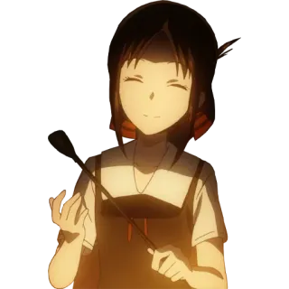 😊 c769994d Kaguya Shinomiya Kaguya-sama: Love Is War Anime, Kaguya-sama, Love is War, Kaguya Shinomiya, lindo, feliz telegram sticker