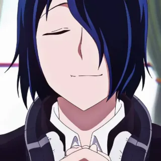 🎭 5c24c99b Yu Ishigami Kaguya-sama: Love Is War Anime, Ishigami, Kaguya-sama, Love is War, Personagem, Sorrindo whatsapp sticker