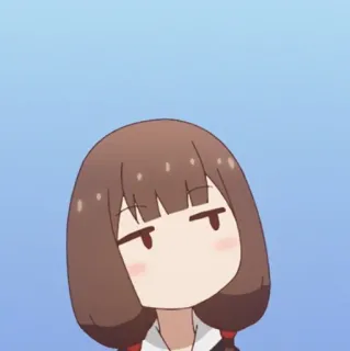 🎭 86d5bca1 Miko Iino Kaguya-sama: Love Is War Anime, Mangá, Fofo, Expressão, Sério, Kaguya-sama: Love Is War, Miko Iino whatsapp sticker