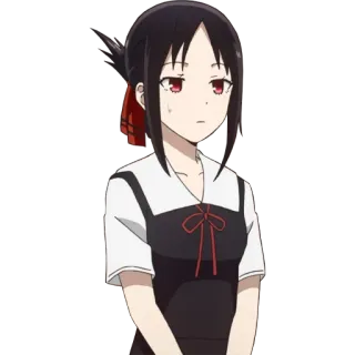 🥢 1382b71b Kaguya Shinomiya Kaguya-sama: Love Is War anime, kaguya shinomiya, love is war, manga, schoolgirl telegram sticker