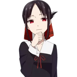 🥢 5b4a9ea6 Kaguya Shinomiya Kaguya-sama: Love Is War anime, kaguya, shinomiya, kaguya-sama, love is war, character, cute telegram sticker