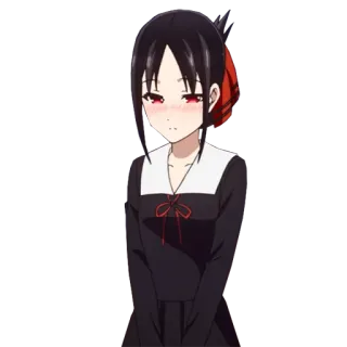 🥢 5f2ddd1a Kaguya Shinomiya Kaguya-sama: Love Is War anime, manga, kaguya-sama, love is war, kaguya shinomiya, japanese animation telegram sticker