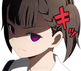 😡 04a0fb49 อนิเมะ, ผู้หญิง, โกรธ, รำคาญ, ไม่พอใจ, การ์ตูน telegram sticker