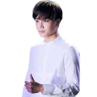 👍 34754980 男性, いいね, ポートレート, 人物, 白いシャツ telegram sticker