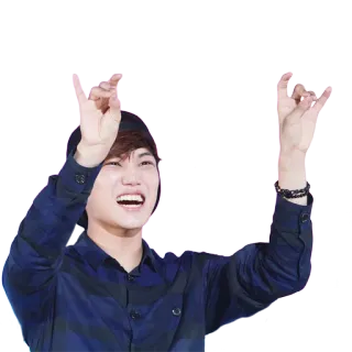 👌 828fd257 人, アジア人, 男性, 帽子, ジェスチャー telegram sticker