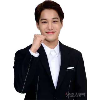 ✊️ b3608ed9 Kai K-POP, 歌手, アーティスト, 男性, 有名人 telegram sticker