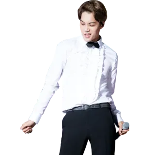 😖 e6554b06 kpop, 歌手, ダンサー, exo, カイ telegram sticker
