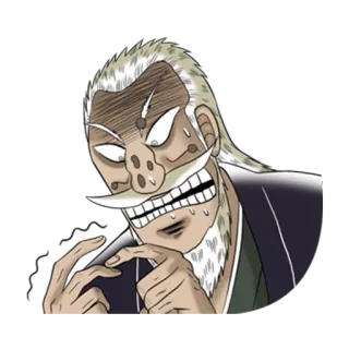 Kaiji telegram stickers