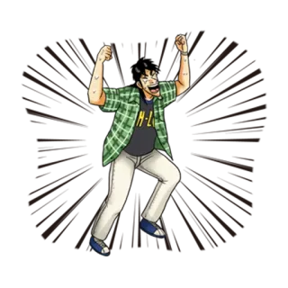Kaiji telegram stickers