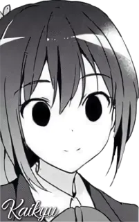 🙂 9c7bbefe Kaikyu Anime, Ragazza, Manga, Personaggio whatsapp sticker