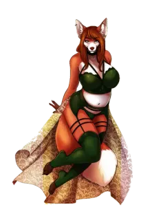 🗝 76b27be0 เฟอร์รี่, แอนโทร, สุนัขจิ้งจอก, ชุดชั้นใน, ศิลปะ, การ์ตูน whatsapp sticker